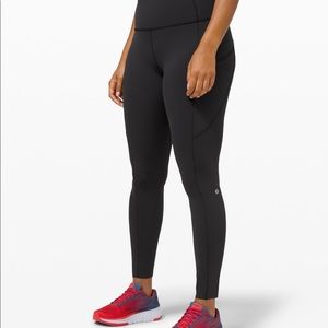 Lululemon black leggings size 4
